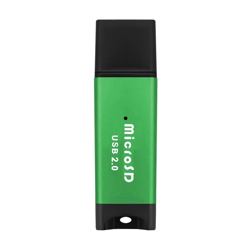 Universal USB 2.0 Aluminium Alloy Speed Micro SD TF MS Card Memory Card Reader For PC/ Mac Computer Memory Card Accessories