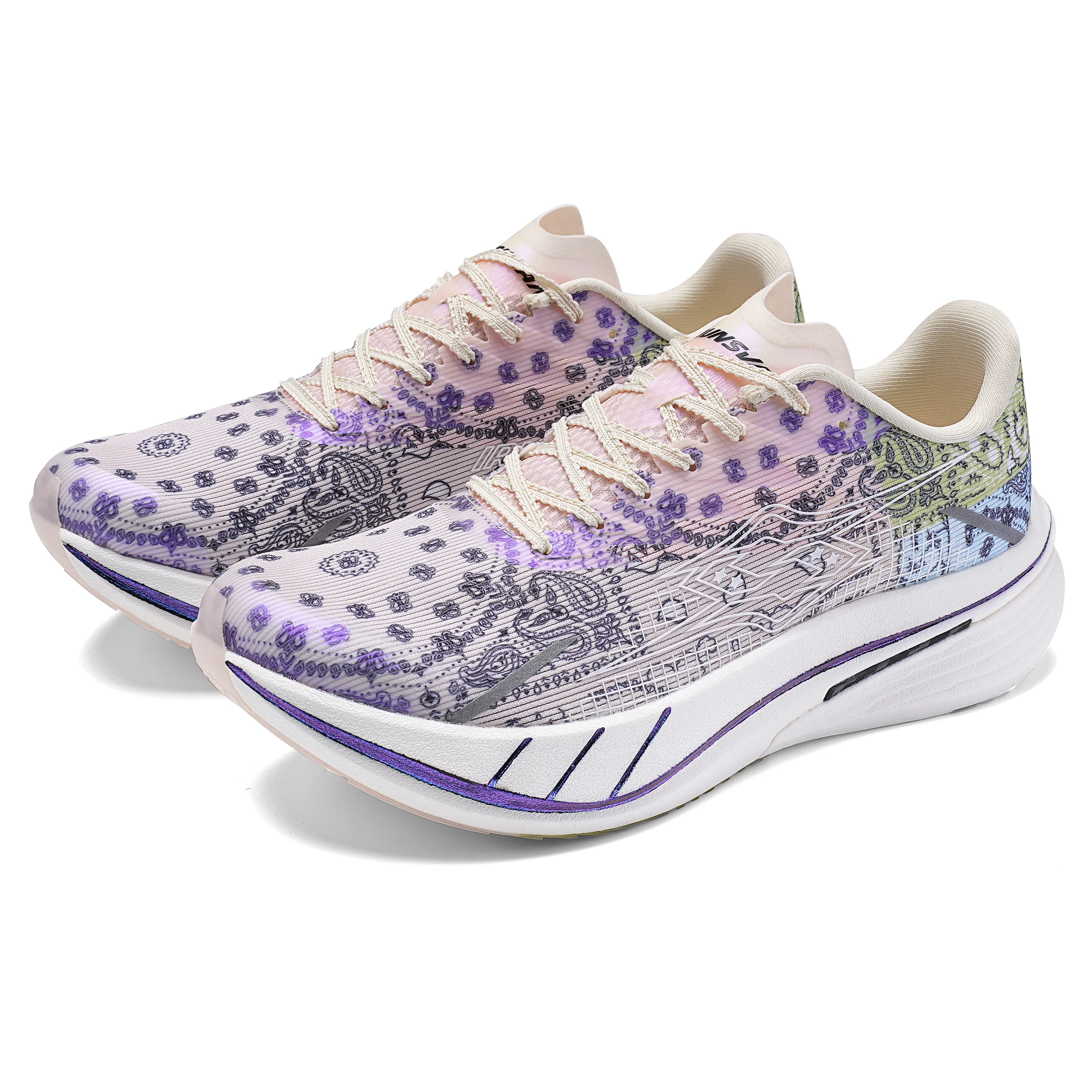 IRUNSVAN 2024 Оригинальные кроссовки для бега с углеродной пластиной мужские