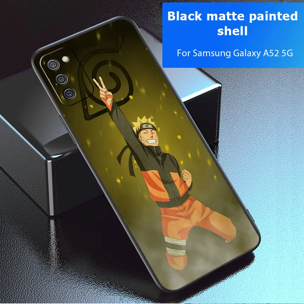 capa for samsung a72 a02s a71 a41 a31 a32 4g a12 a52 a51 a21s a73 a52s 5g a53 a23 a33 phone funda hot anime naruto pictoriale free global shipping