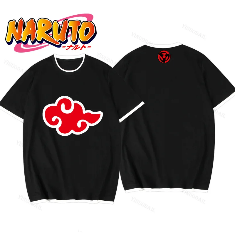 

Pain Cotton T-shirt Pain Akatsuki Naruto Uzumaki Itachi Sharingan Cosplay Uchiha Sasuke Tops Men Personality Outerwear Clothing