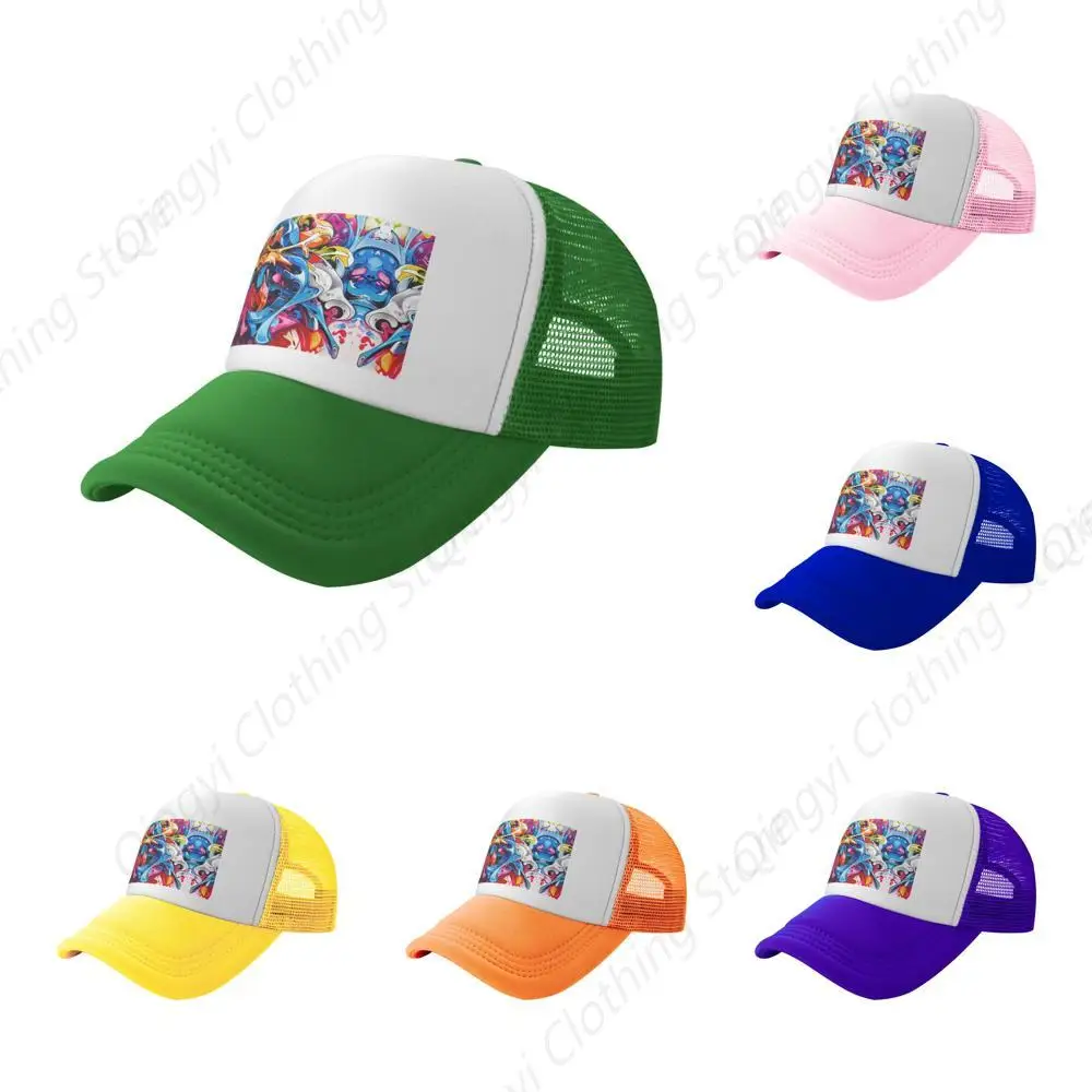 Кепки для гольфа с граффити сетчатая бейсболка Регулируемая Кепка поло мужчин и