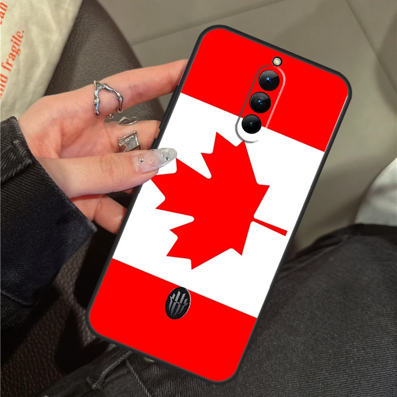 Канадская фантастика для Nubia Red Magic 8 Pro Plus чехол-бампер ZTE чехол с флагом 6R 6S 7S 6 7