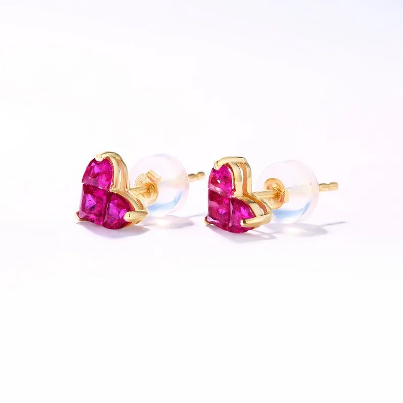 

Gold Jewelry 14K Heart Stud Earring 14K Gold Jewelry Wholesale Earrings