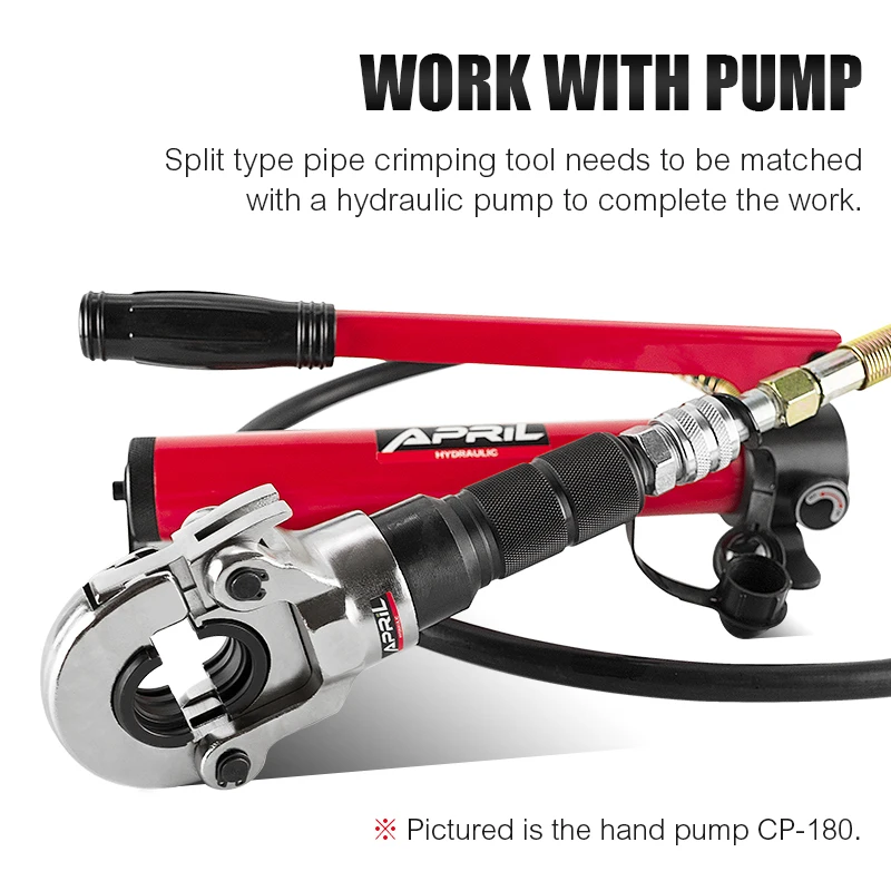 Сплит-Тип гидравлические обжимные инструменты для труб Pex сантехнические