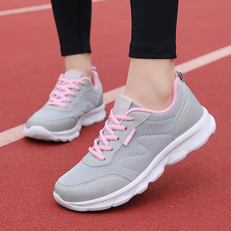 

Sneakers Women 2023 Spring Summer Slip on Mesh Light Breathable Running Shoes Woman Walking Comfortable Female Zapatos Mujer