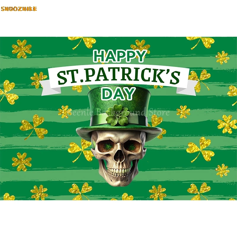 Фотофон муслин SHUOZHIKE День святого Патрика