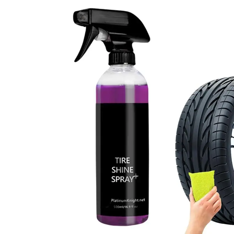 

Car Tire Shine Tire Shine Spray For Precise Even Shine And Minimal Overspray Glossy Tire Shine Safe For Cars Trucks Motorcycles