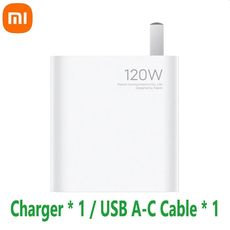 

New original xiaomi Type-c power adapter 120W charger 120W MAX, laptop, mobile phone game equipment, Iphone 11, Apad pro, Switch