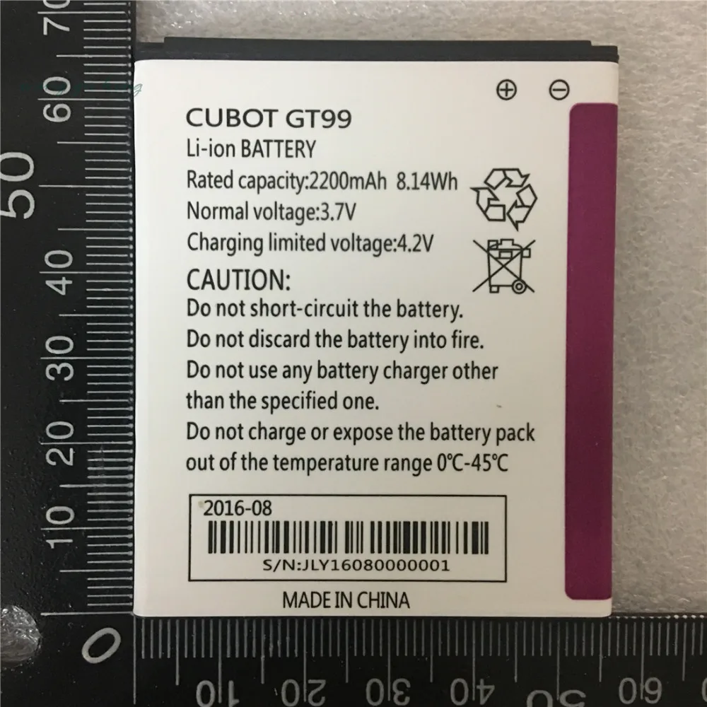 

Original 2200Mah battery for CUBOT GT99 P5 Samrtphone In Stock +tracking number
