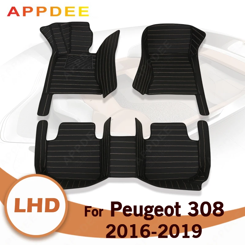 

Автомобильные коврики для Peugeot 308, 2016, 2017, 2018, 2019