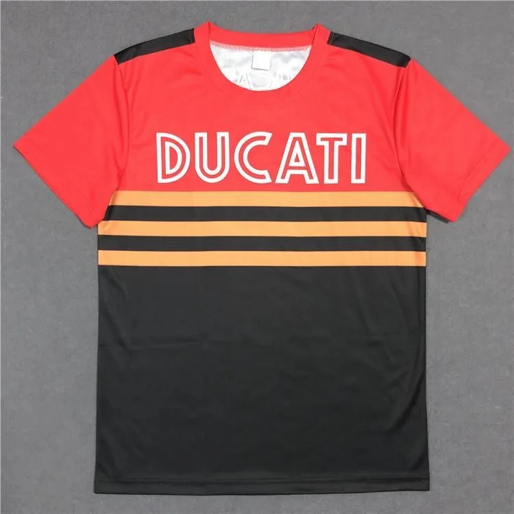 

2023 new summer Ducatis short-sleeved motorcycle quick-drying mesh breathable outdoor motorcycle riding