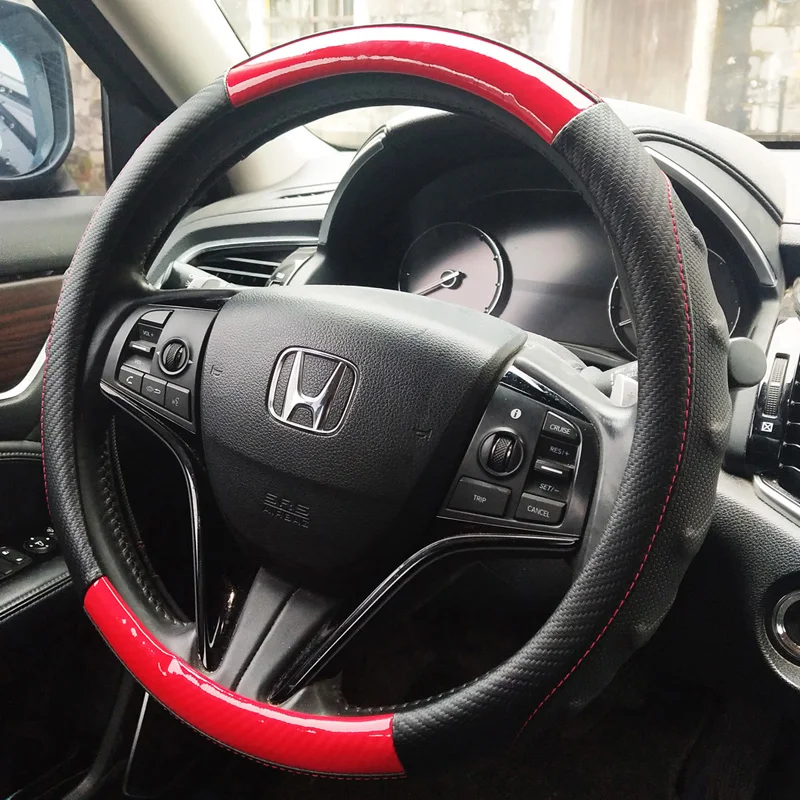 

Чехол рулевого колеса автомобиля, легко установить ступицы автомобиля, не сдвигается чехол на рулевое колесо для Audi Q3Q5 E2 X40