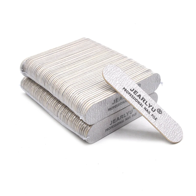 100 шт. наждачная бумага профессиональные деревянные пилки для ногтей зернистость
