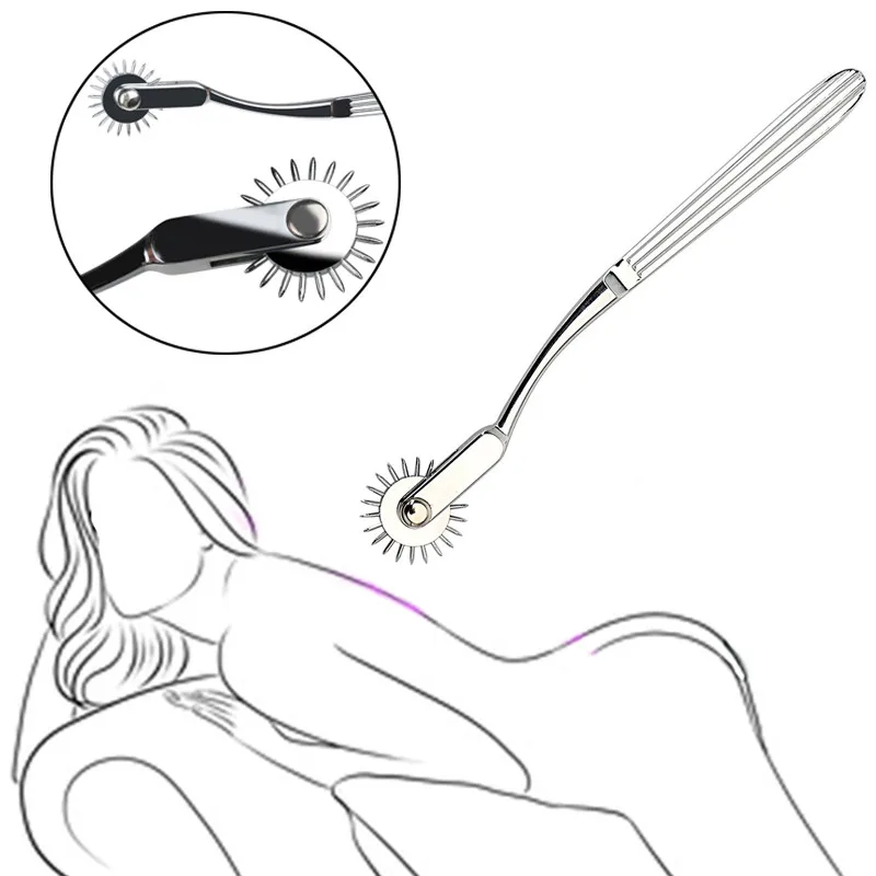 BDSM Sex Roller Pin Wheel Nipple Breast Slave Fetish Penis Tongue Body Stimulator Adult Games Toys for Couples Products |