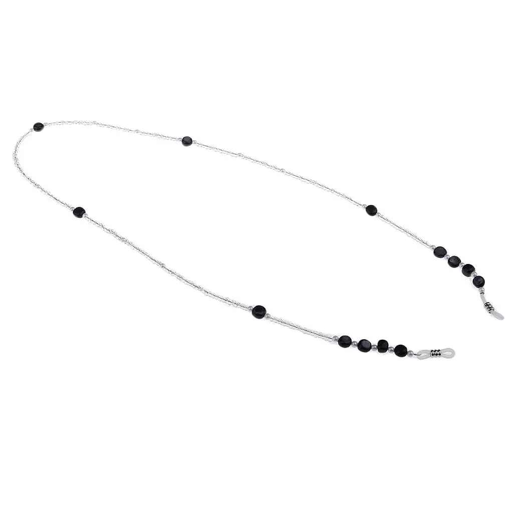 

Beaded Eyeglass Chain Sunglass Holder Strap Neckstrap Cord Lanyard - Yellow