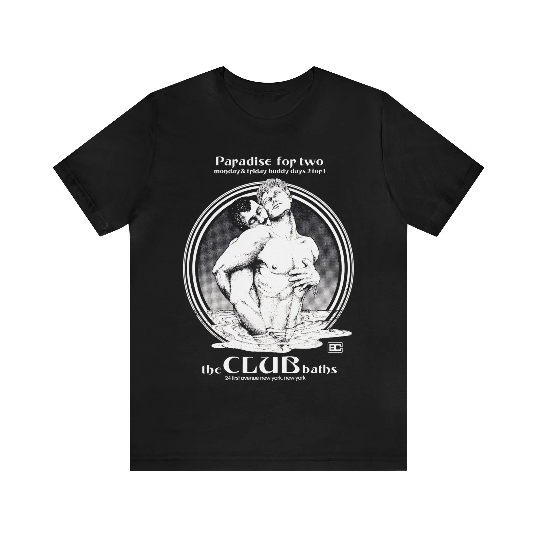 Футболка PEDRAZA клубная ванна Нью-Йорк 1977 хлопок