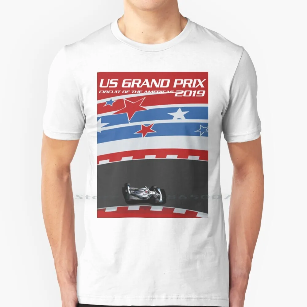 

Футболка Grand Prix США 2019, 100% хлопок, США Gp, США Grand Prix