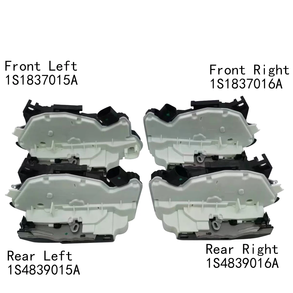 Привод дверного замка 1S1837015A 1S1837016A 1S4839015A 1S4839016A для VW e-up 2012-2022 Skoda CITIGO 2012-2020