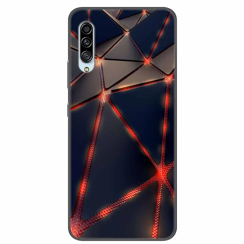 Чехол для Samsung Galaxy A90 5G модные мягкие силиконовые черные чехлы из ТПУ чехол