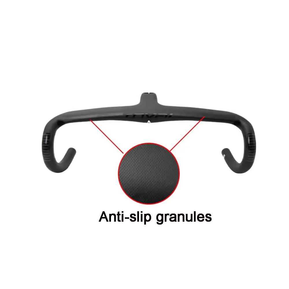 Карбоновый дорожный руль внутренний трос велосипед из углеродного волокна