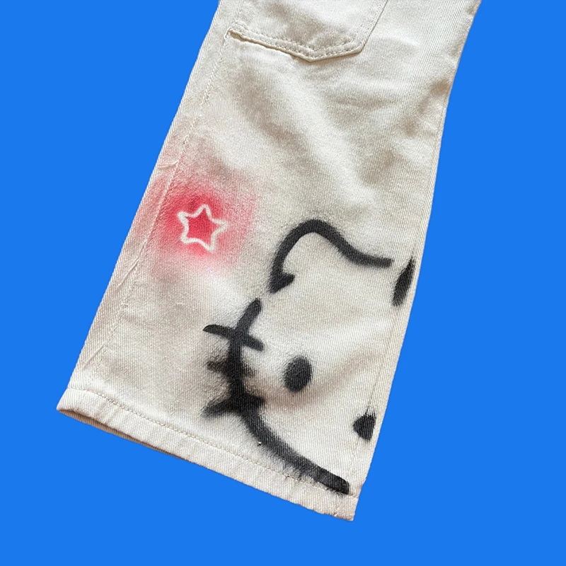 Новинка универсальные повседневные уличные модные брюки Sanrios в стиле Hellokitty Y2K