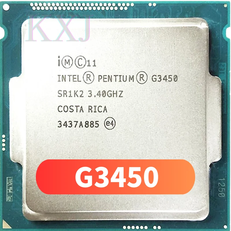 

Used Intel Pentium G3450 3.4GHz Dual-Core 3M 53W LGA 1150 CPU Processor