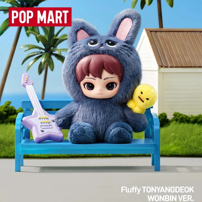 Новый оригинальный POP MART RIIZE Fluffy Buddies Series: милые плюшевые брелоки-сюрпризы в закрытой упаковке, модные игрушки-подвески, подарок для коллекционеров. (art.: 3920dced9fc41) - 3920dced9fc41