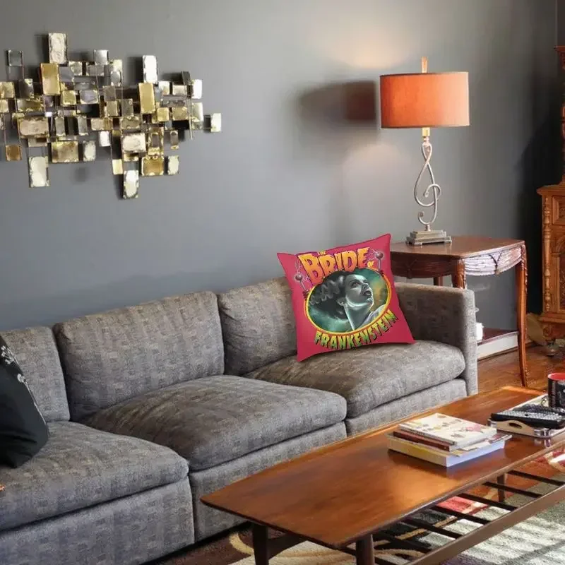 Наволочка для подушки Bride Of Frankenstein украшение дивана квадратная наволочка 40x40 см