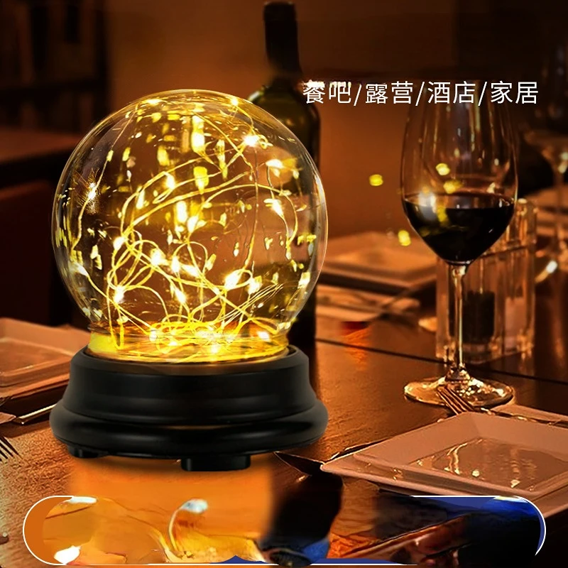 Hot Selling Atmosphere Lamp Table Light for Restaurant Bar Hotel Eye Protection Bedside Night Lamps LED Colorful