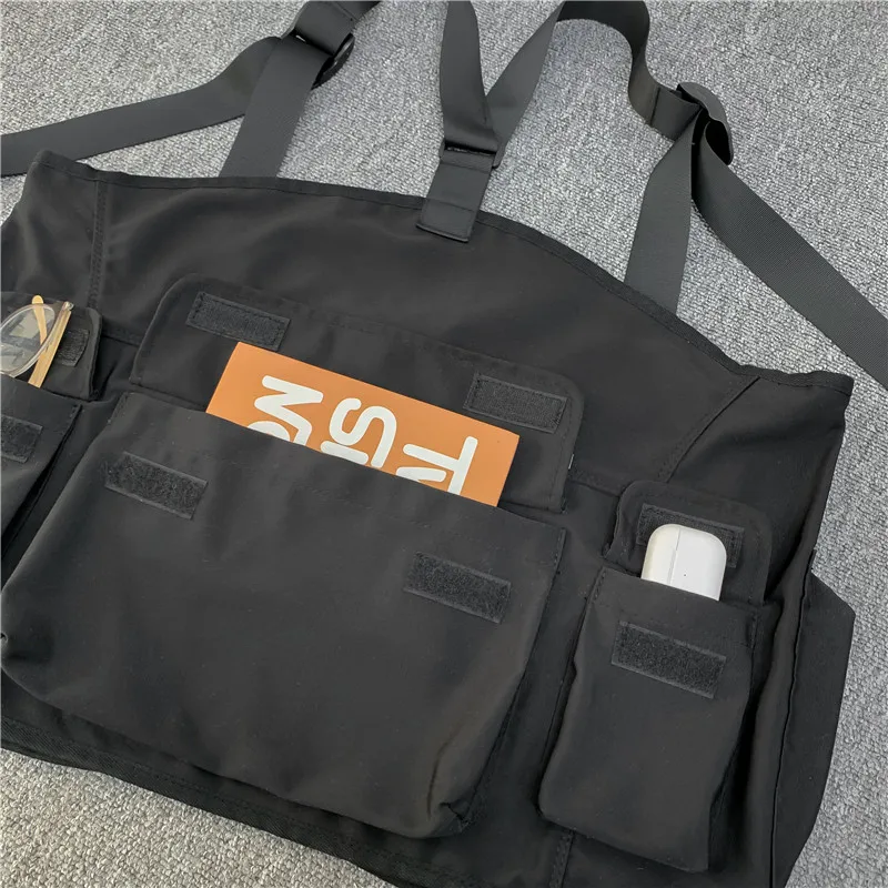 Функциональные тактические нагрудные сумки для женщин ранцы в стиле ретро