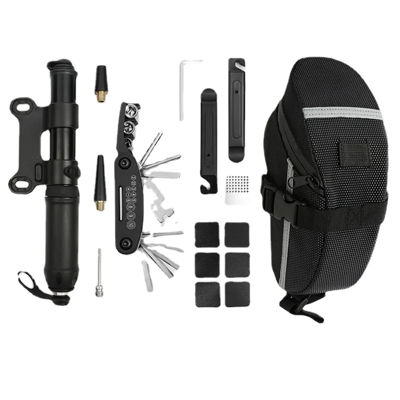

5/7Pcs Mountain Bike Repair Tool Kits with Saddle Bag Multitools MTB Cycling Chain Tire Maintenance Set MTB Repair Tool Set