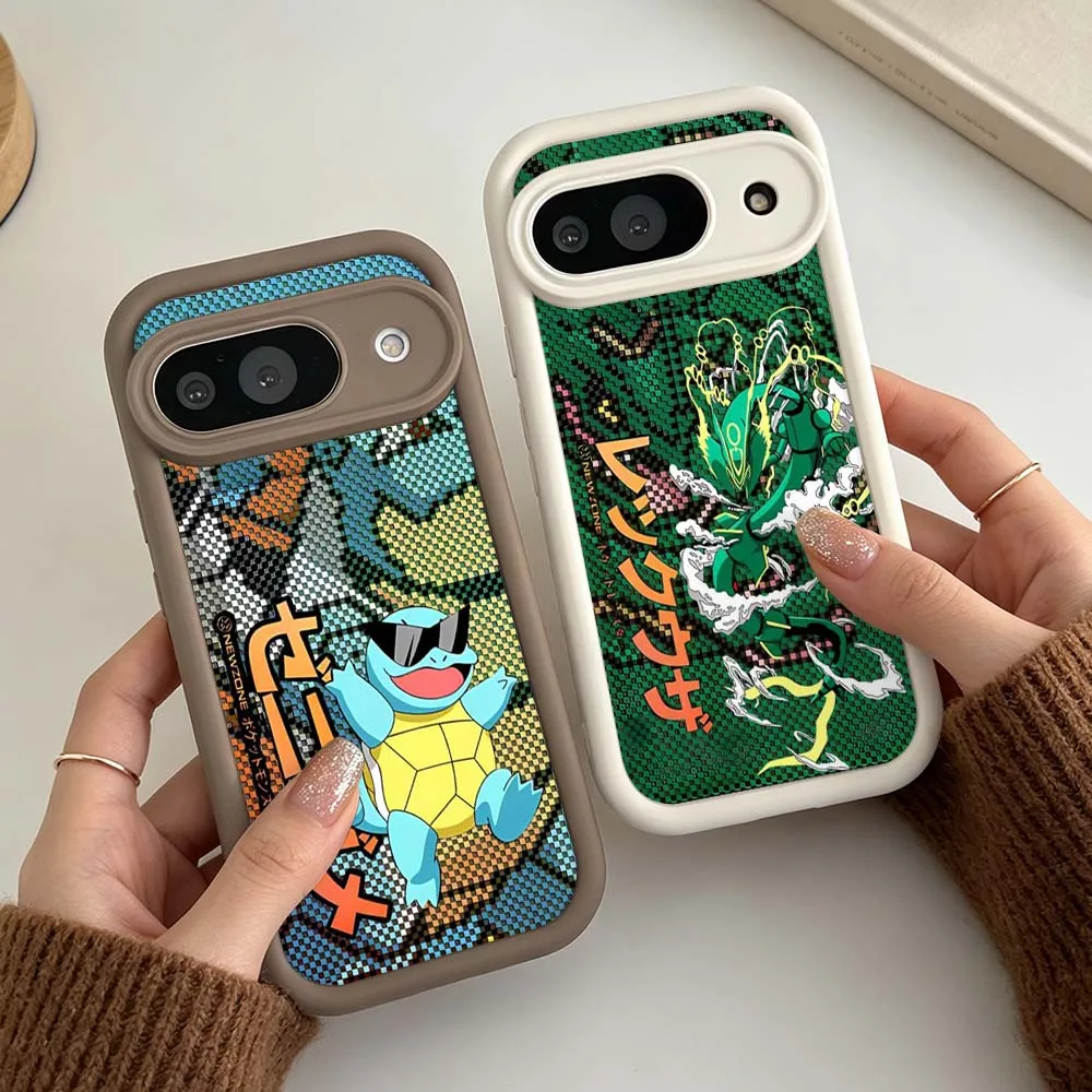 Фото Роскошный чехол P-Pokemons R-Rayquazas для Google Pixel 10 9 8A 8 7 7A Pro XL 5G, мягкий силиконовый противоударный чехол для телефона №1