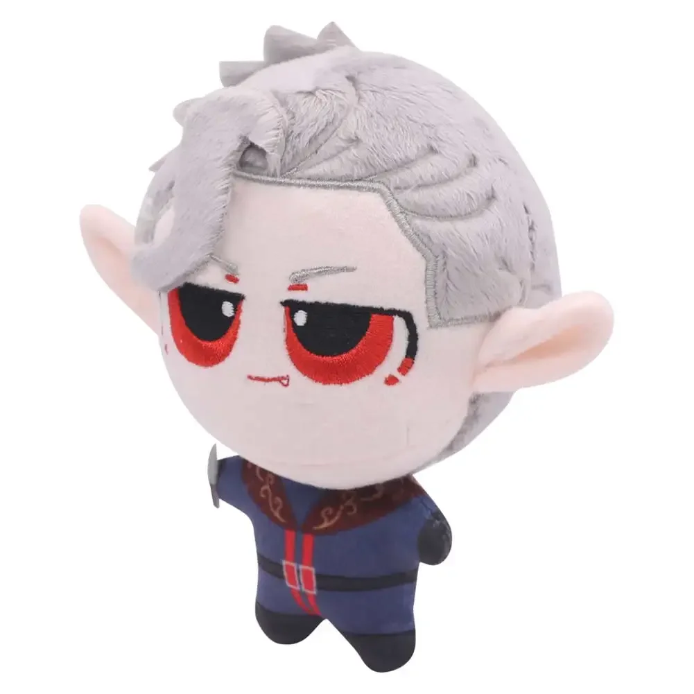 Astarion Plush Baldurs Cos Gate 3 Karlach Halsin Cosplay Toys Mascot Costume Soft Stuffed Dolls Halloween Xmas for Kids