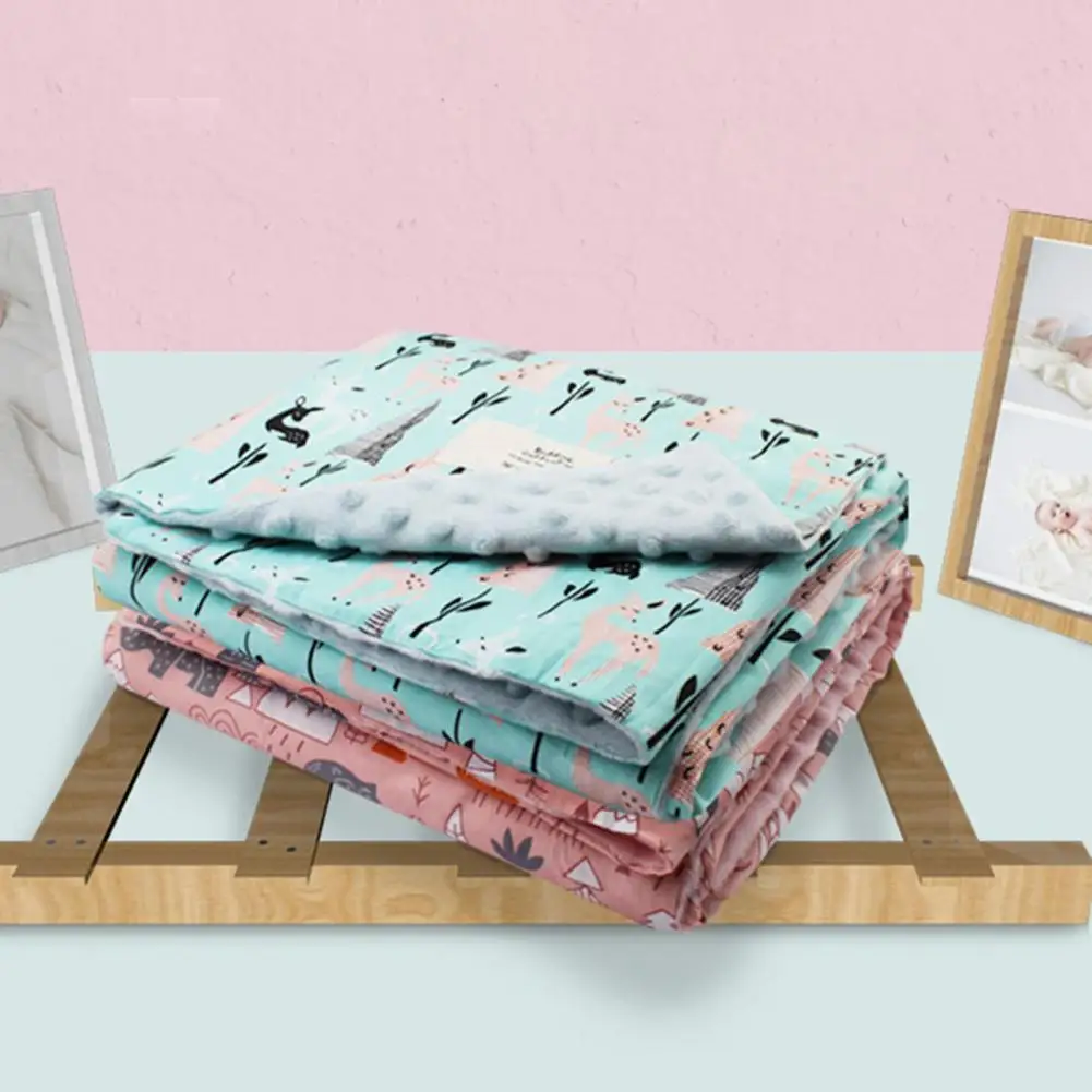 

Gentle Baby Soothing Blanket Stroller Blanket Cotton Soothing Kids