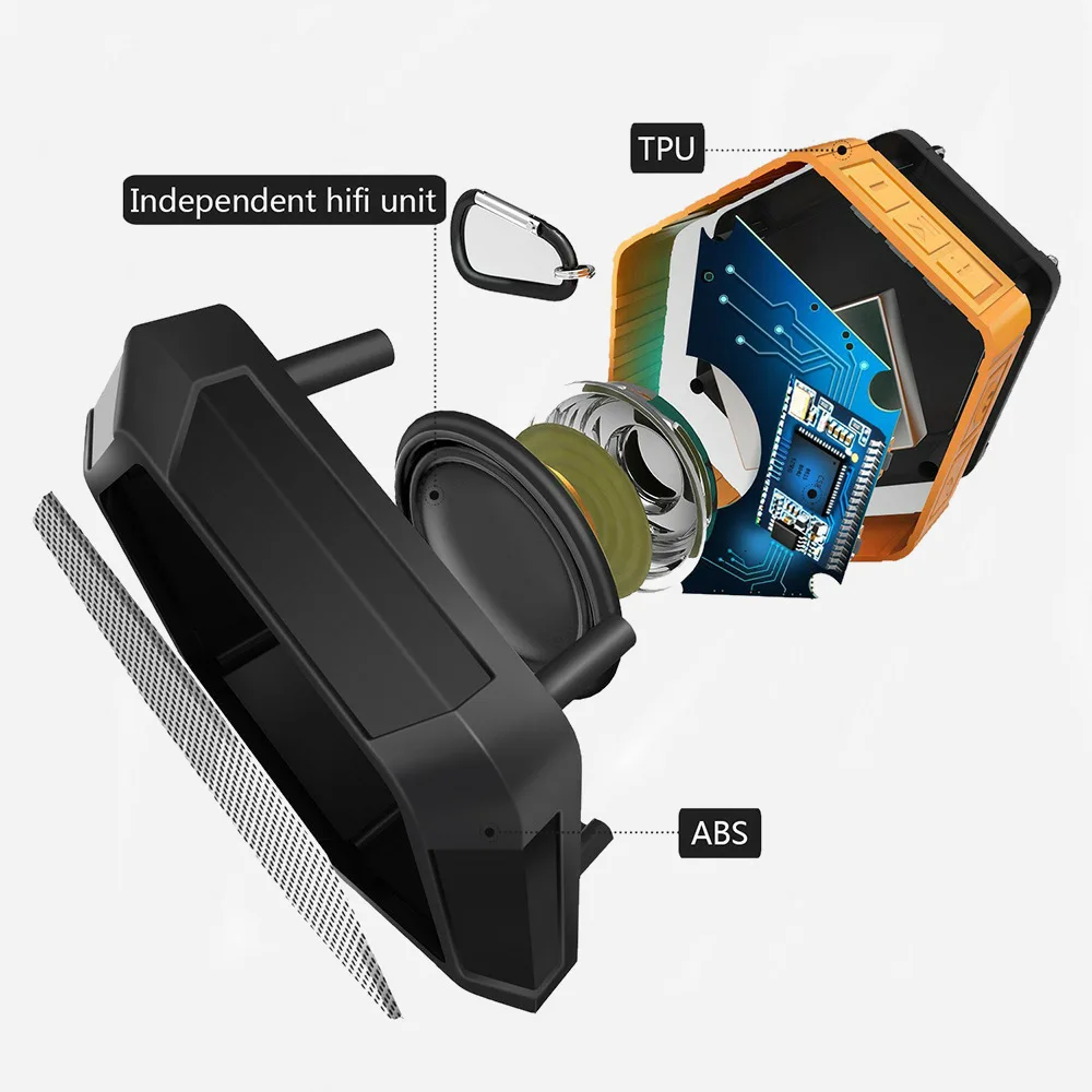 MY01 Шестигранная наружная портативная Bluetooth-колонка Беспроводная колонка