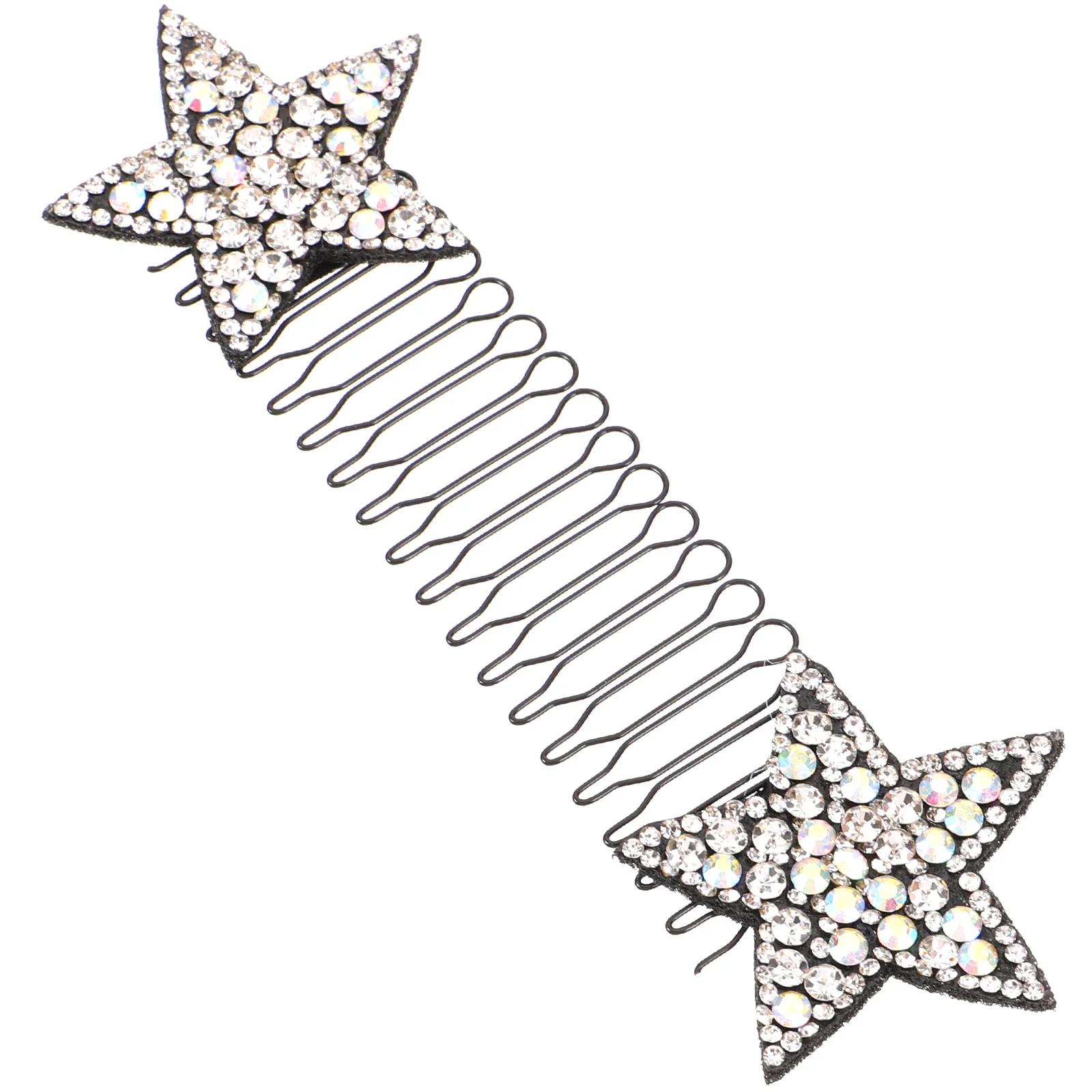 

Mini Bangs Holder Star Hair Accessories Clips Barrettes Girl Updo Styling Tool Plastic Comb Women Miss Snap