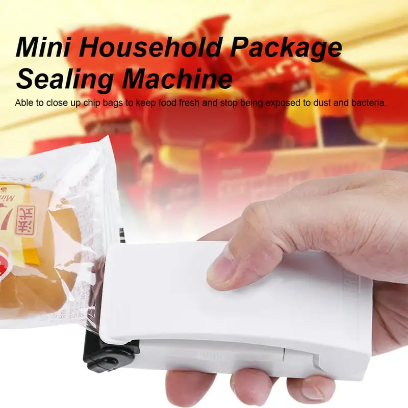 

Package Heat Sealer , Hand Portable Household Plastic Bag Snack Bags Sealing Tool Heat sealer plastic bag Vacuum sealer bags Ba