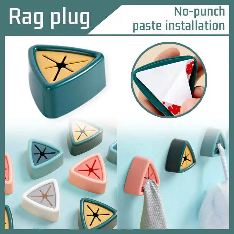 

Towel Holder Sucker Wall Rack Washing Cloth Rag Hook Free Punch Storage Hanger Hand Towel Dish Towel Rack Bathroom Kitchen