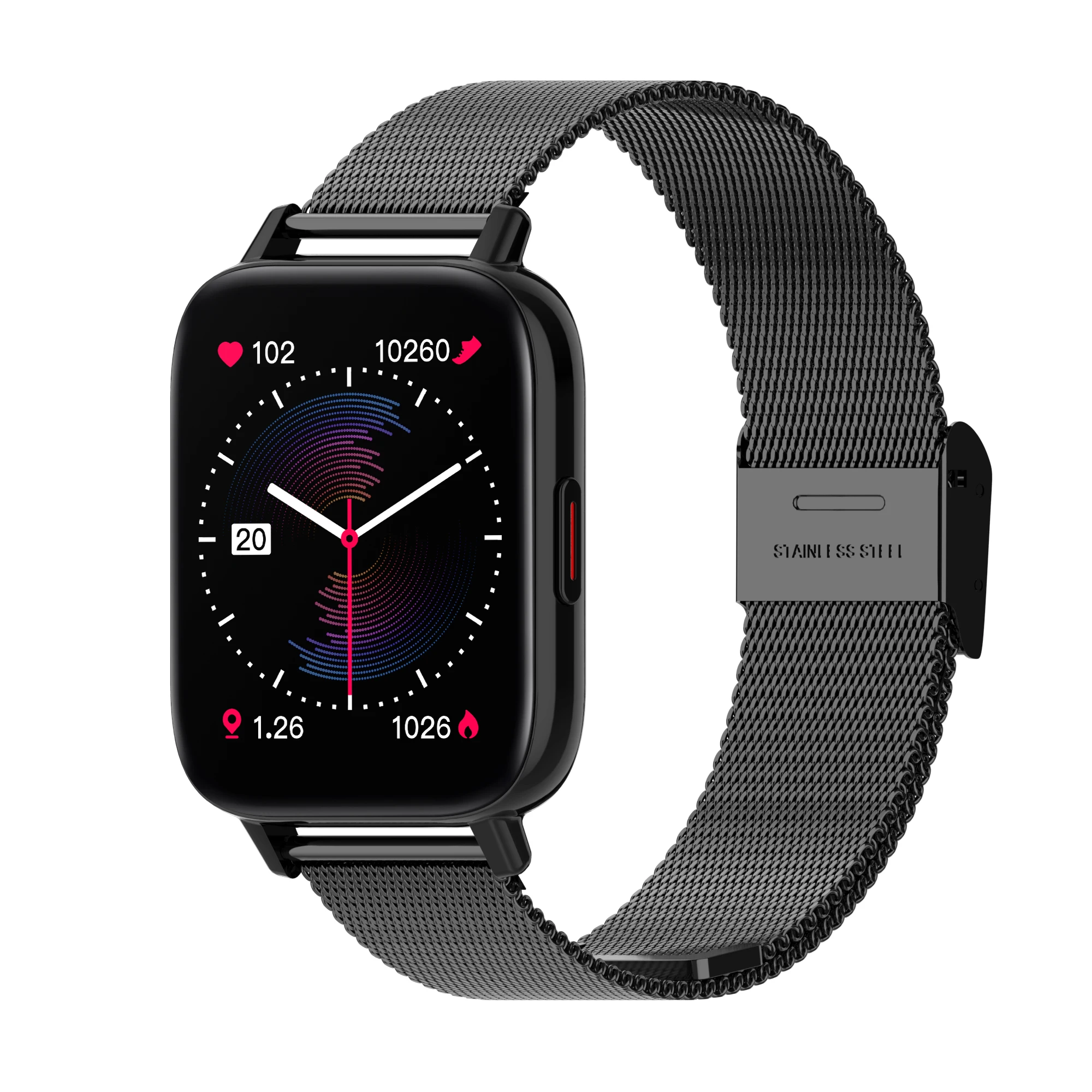 

I22 Smart Watch Women's Smart Watch Men's Bluetooth All-in-One Blood Pressure Oxygen Monitor DIY Dial Heart Rate Tracker