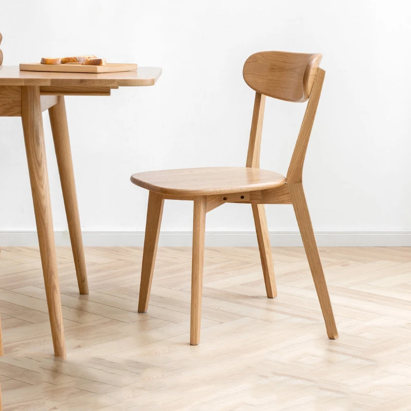 

Деревянный стул для гостиной, стол для гостиной, современный стол в скандинавском стиле, дизайнерское домашнее кресло с мягкой спинкой, Обе...