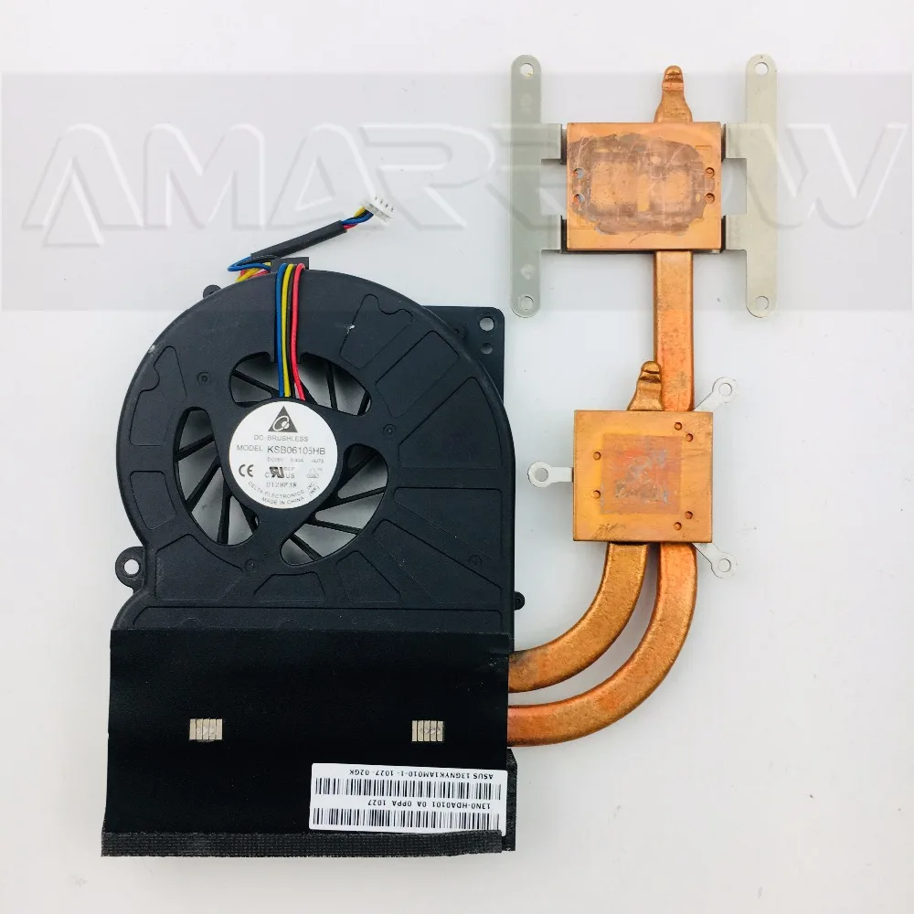 Кулер для процессора asus N61 N61J N61JV N61VG N61JA, 13N0-HDA0101