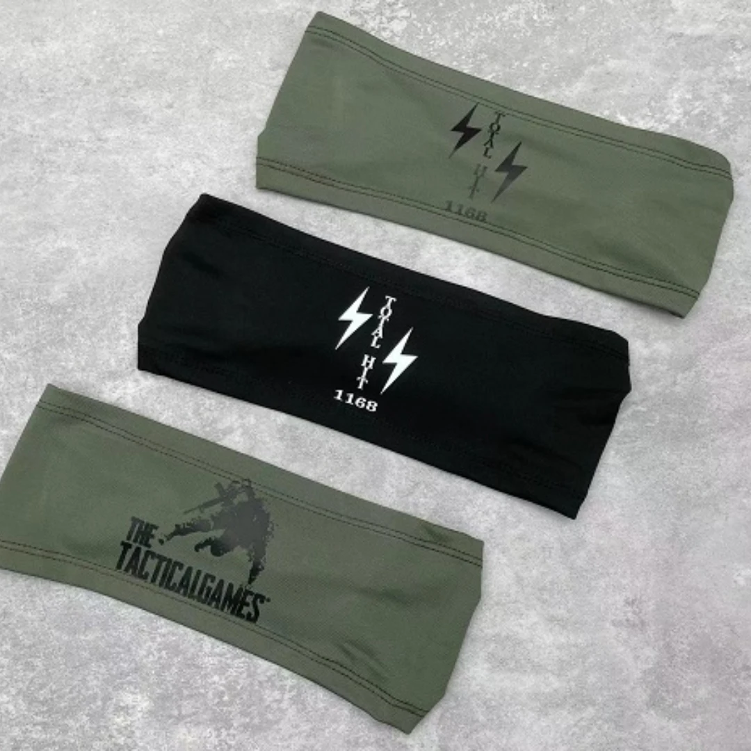 Наружная тактическая антиперспирантная повязка на голову для игр