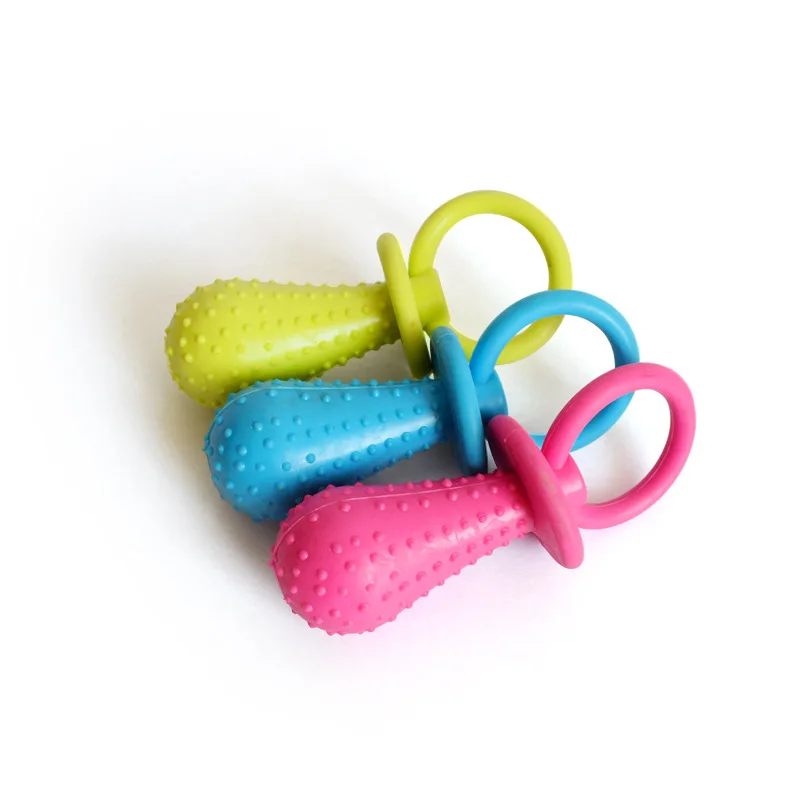 

1PCS Pet Toys for Small Dogs Rubber Resistance To Bite Dog Toy Teeth Cleaning Chew Training Toys Pet Supplies Puppy Dogs Cats