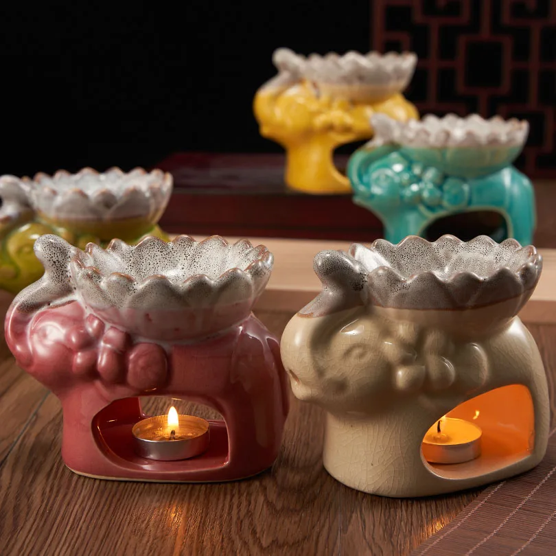 Ароматическая горелка для эфирного масла подсвечник чая воска ароматического