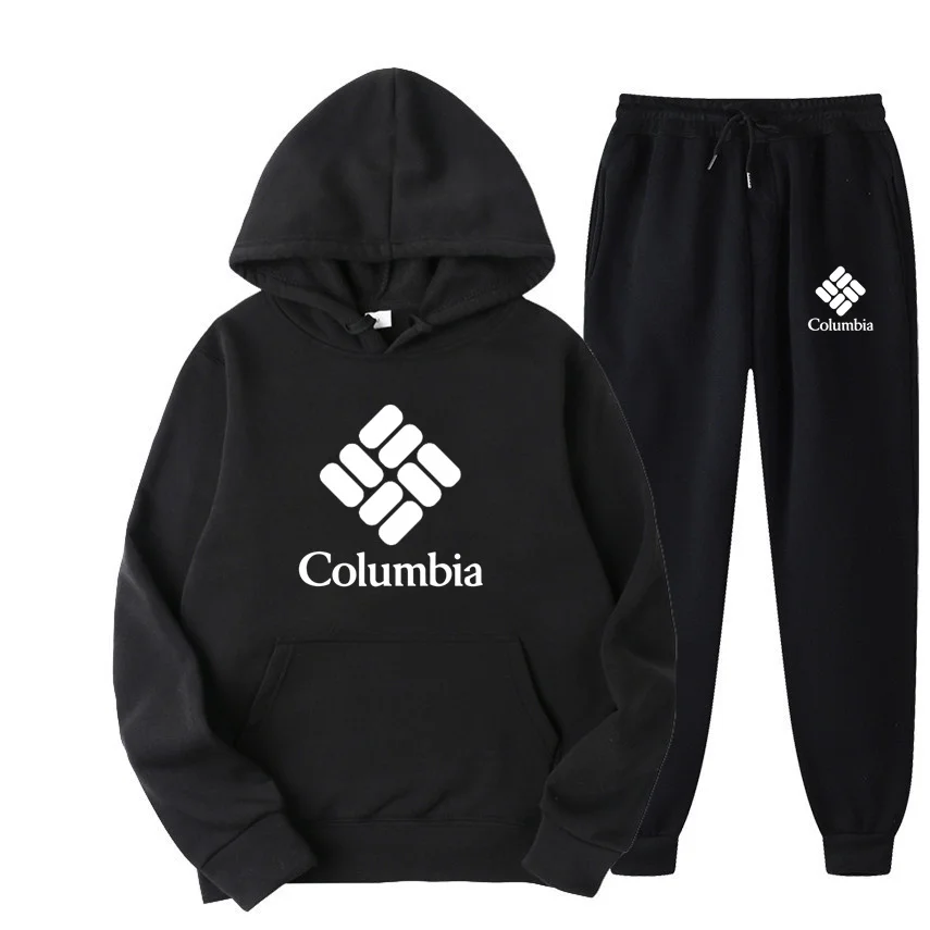 

Fashion Tracksuit Men Columbia Hoodie Fitness Gym Clothing Men Running Set Sportswear Jogger Men'S Tracksuit Winter Suit Sports