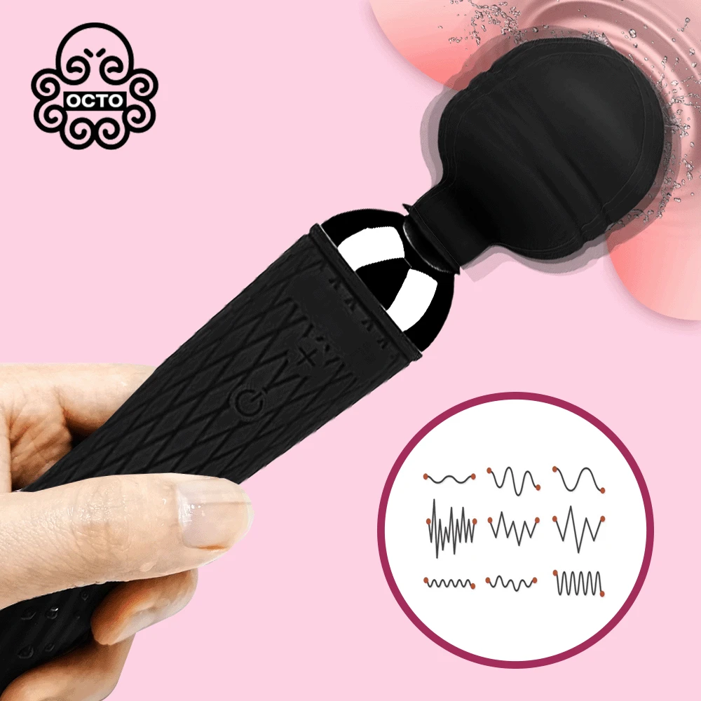 10-скоростной Массажер для стимуляции клитора точки G оргазма волшебная палочка