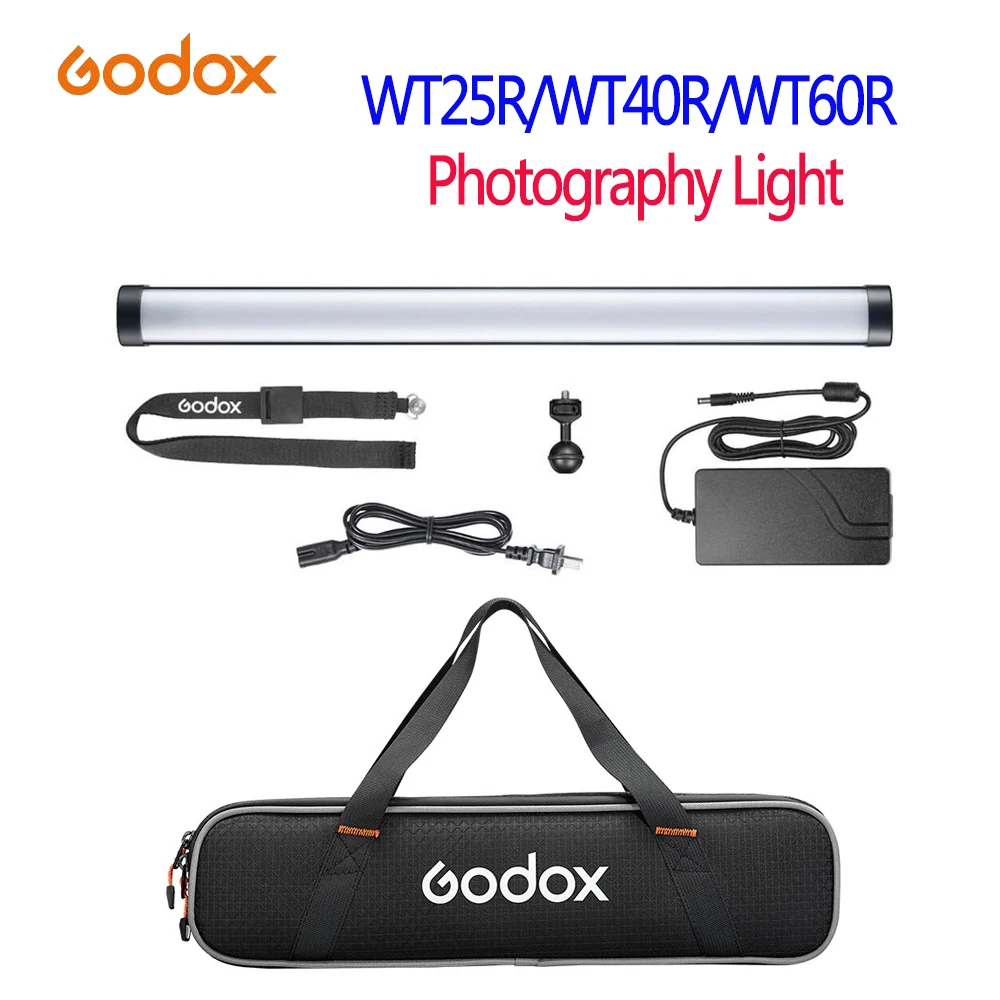 

Фотовспышка Godox WT25R/WT40R/WT60R RGBWW 1800K-10000K