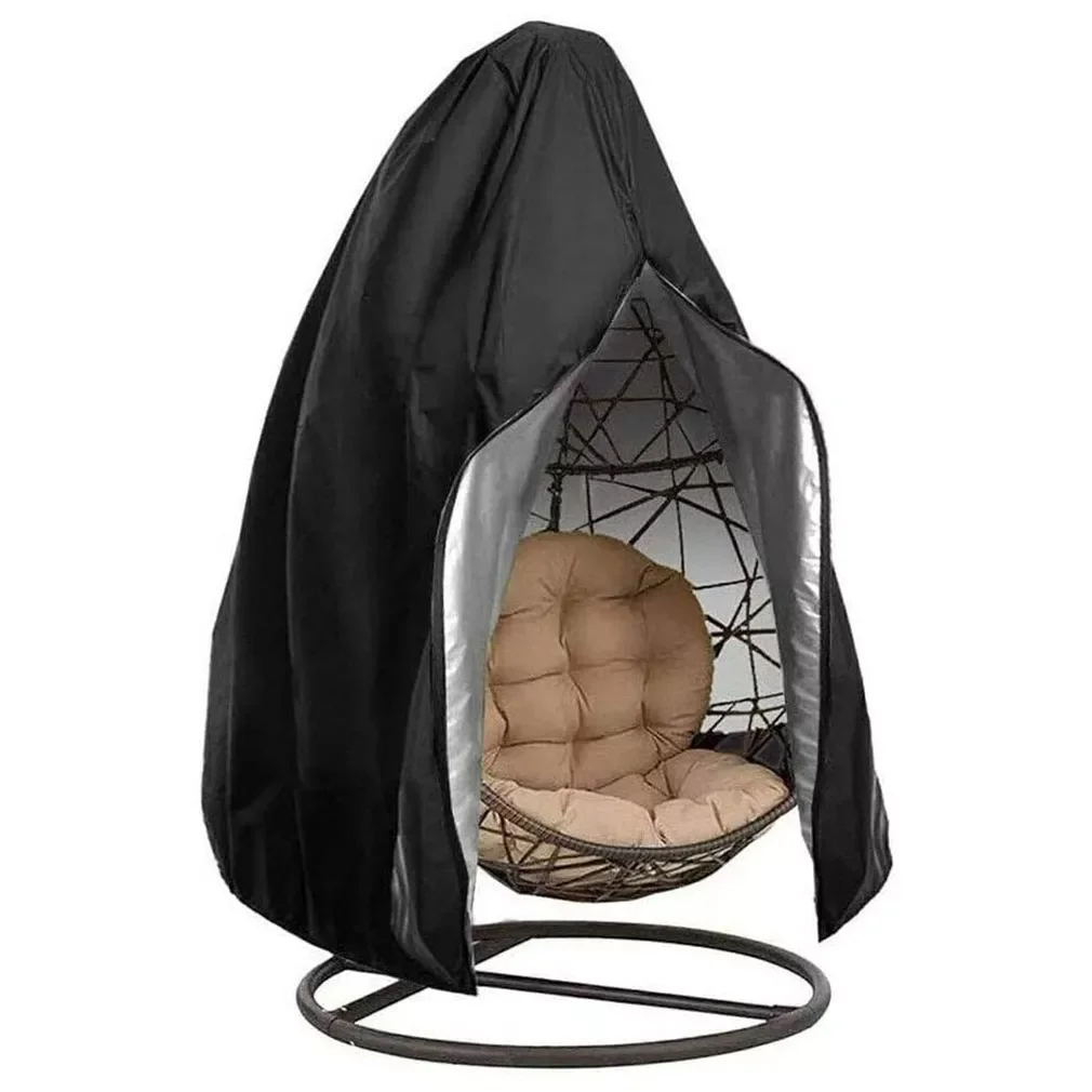 

NEW IN Patio Chair Cover Egg Swing Chair Waterproof Dust Cover Protector with Zipper Protective Case Outdoor Hanging Chair Cover