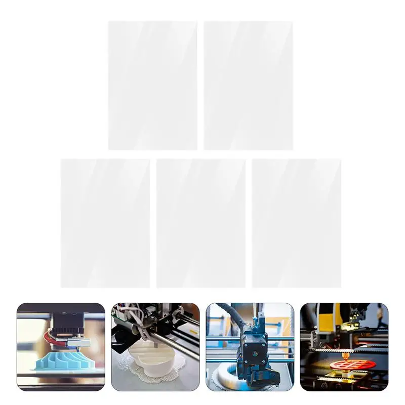 

6 Sheets FEP Release Film FEP Film 3D Printer Part Transparent FEP Membrane