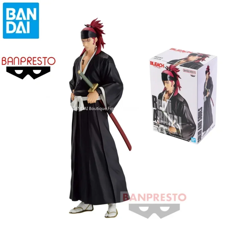 Совершенно новый подлинный Bandai BANPRESTO BLEACH Abarai Renji экшн-фигурка аниме модель